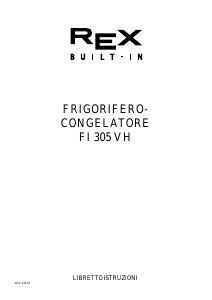 Manuale Rex FI305VH Frigorifero-congelatore