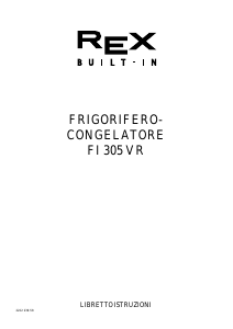 Manuale Rex FI305VR Frigorifero-congelatore