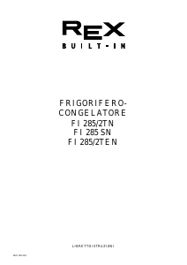 Manuale Rex FI285SN Frigorifero-congelatore