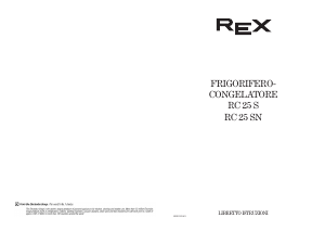 Manuale Rex RC25SN Frigorifero-congelatore