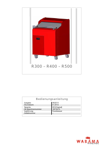Bedienungsanleitung Wabäma R300 Brotschneidemaschine