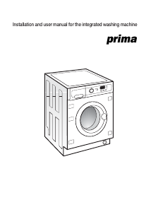 Handleiding Prima LPR730 Wasmachine
