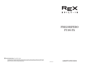 Manuale Rex FI185FA Frigorifero