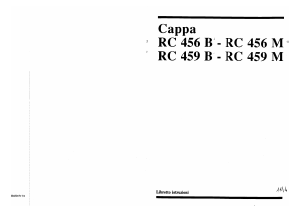 Manuale Rex RC456B Cappa da cucina
