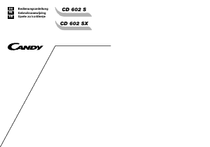 Handleiding Candy CD 602 SX Vaatwasser