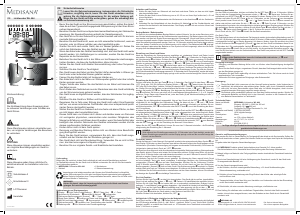 Bruksanvisning Medisana WL 444 Wake-up light