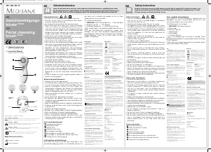Instrukcja Medisana FB 880 Urządzenie do oczyszczania twarzy