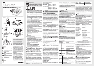 Manuál Medisana BU 530 Connect Tonometr