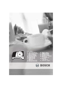 Handleiding Bosch MAS6200N Snijmachine