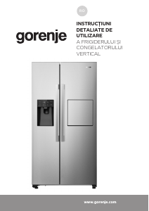 Manual Gorenje NRS9181VXB Combina frigorifica