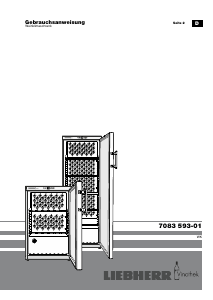 Bedienungsanleitung Liebherr WKb 1812 Weinklimaschrank