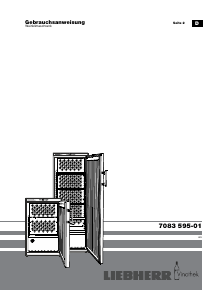 Bedienungsanleitung Liebherr WKr 1811 Weinklimaschrank