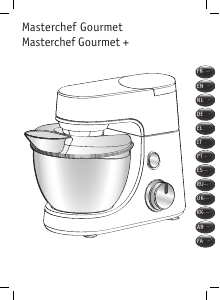 Manual Moulinex QA510110 Stand Mixer