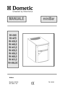 Manuale Dometic RH 441LD Frigorifero