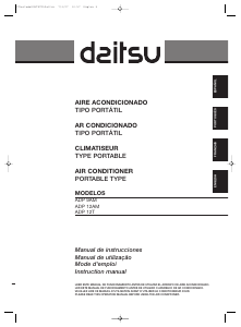 Manual de uso Daitsu ADP 9AM Aire acondicionado