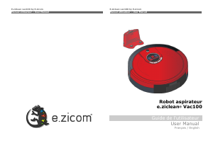 Handleiding E.zicom E.ziclean Vac100 Stofzuiger