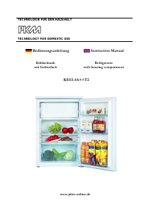 Manual PKM KS115.A++T2 Refrigerator