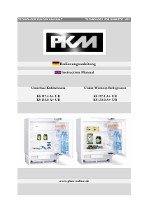 Manual PKM KS117.4A+UB Refrigerator