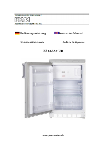 Manual PKM KS82.3A+UB Refrigerator