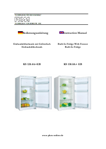 Manual PKM KS130.0A+EB Refrigerator