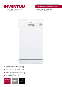 Manual Inventum VVW4523AW Dishwasher
