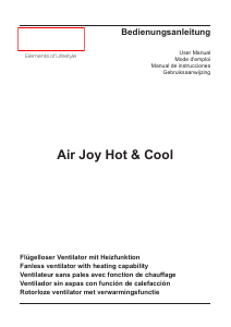 Bedienungsanleitung Beem Air Joy Ventilator