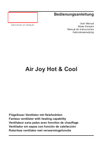 Handleiding Beem Air Joy Ventilator