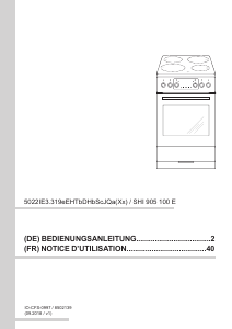 Bedienungsanleitung Amica SHI 905 100 E Herd