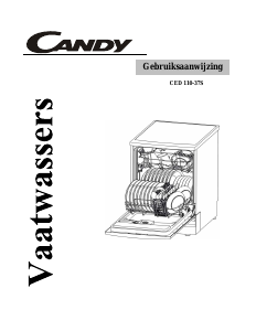 Handleiding Candy CED 110-37S Vaatwasser