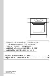 Bedienungsanleitung Amica EBX 943 110 E Backofen