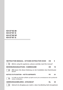 Manual Amica KH 67163 M Cooker Hood