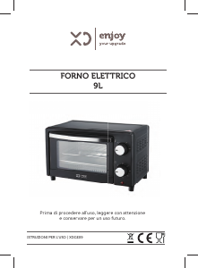 Manuale XD XDGE09 Forno