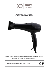 Manuale XD XDTC1850 Asciugacapelli