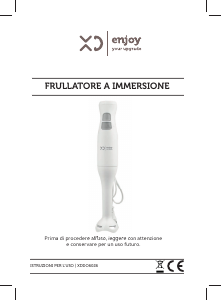Manuale XD XDDO6026 Frullatore a mano