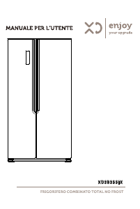 Manuale XD XDSBS55IX Frigorifero-congelatore