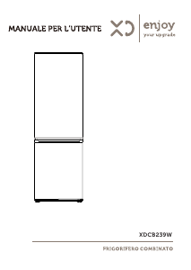 Manuale XD XDCB239 Frigorifero-congelatore