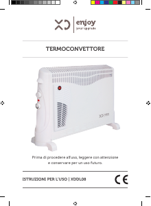 Manuale XD XDDL08 Termoventilatore
