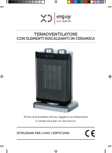 Manuale XD XDPTC1509 Termoventilatore