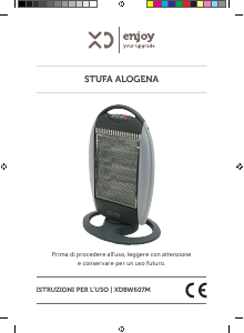 Manuale XD XDBW607M Termoventilatore