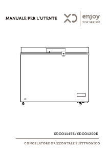Manuale XD XDCO1200E Congelatore