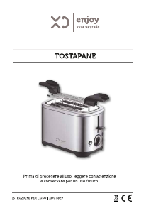 Manuale XD XDCT829 Tostapane