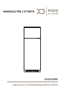 Manuale XD XD2P228BI Frigorifero-congelatore