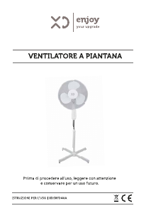 Manuale XD XDSRFD40A Ventilatore
