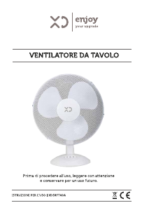 Manuale XD XDSRFT40A Ventilatore