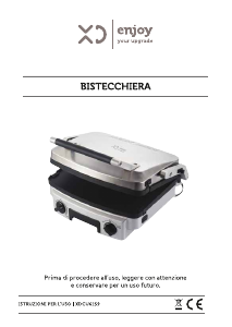 Manuale XD XDCU6159 Grill a contatto