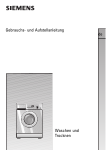 Bedienungsanleitung Siemens WDI1441 Waschmaschine