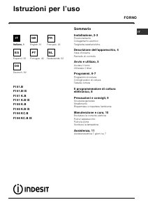 Mode d’emploi Indesit FI 56 KC.B IX Four