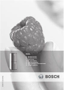 Instrukcja Bosch KGN49S50 Lodówko-zamrażarka