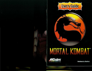 Manual PC Mortal Kombat