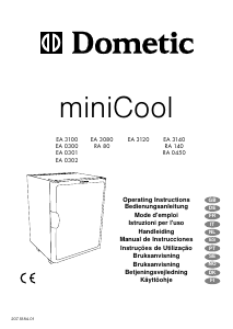 Brugsanvisning Dometic EA3100 MiniCool Køleskab